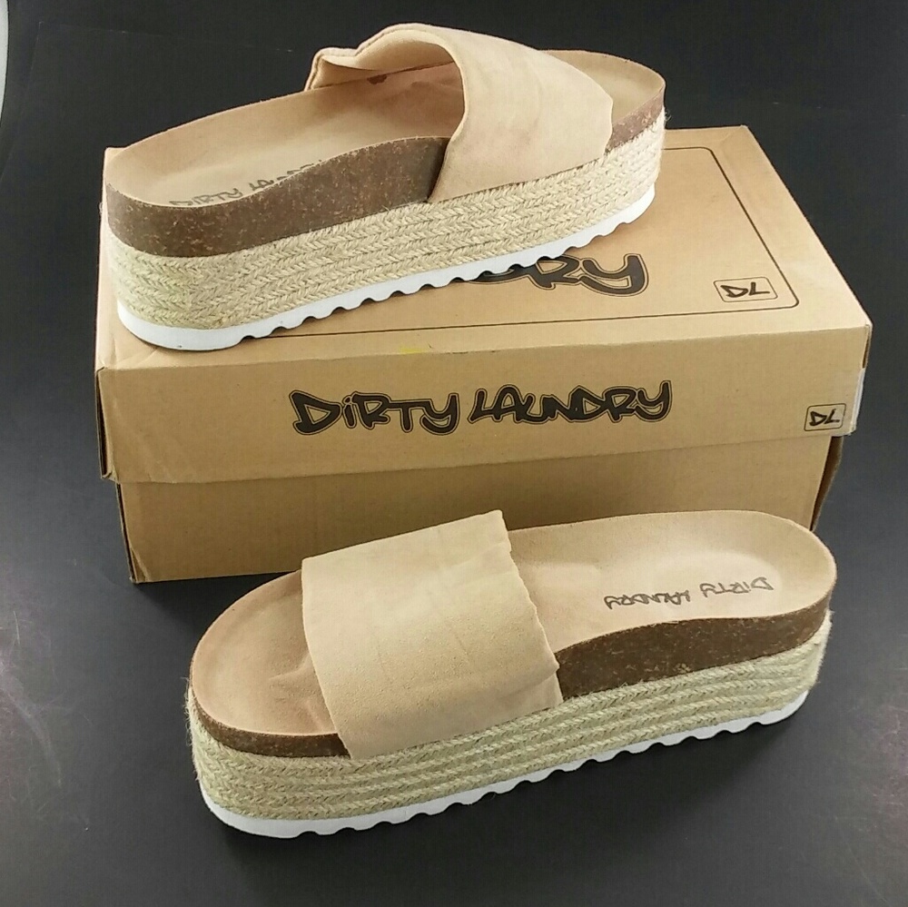 Dirty Laundry Pippa Sandal-Women's Size 7.5 Beige
